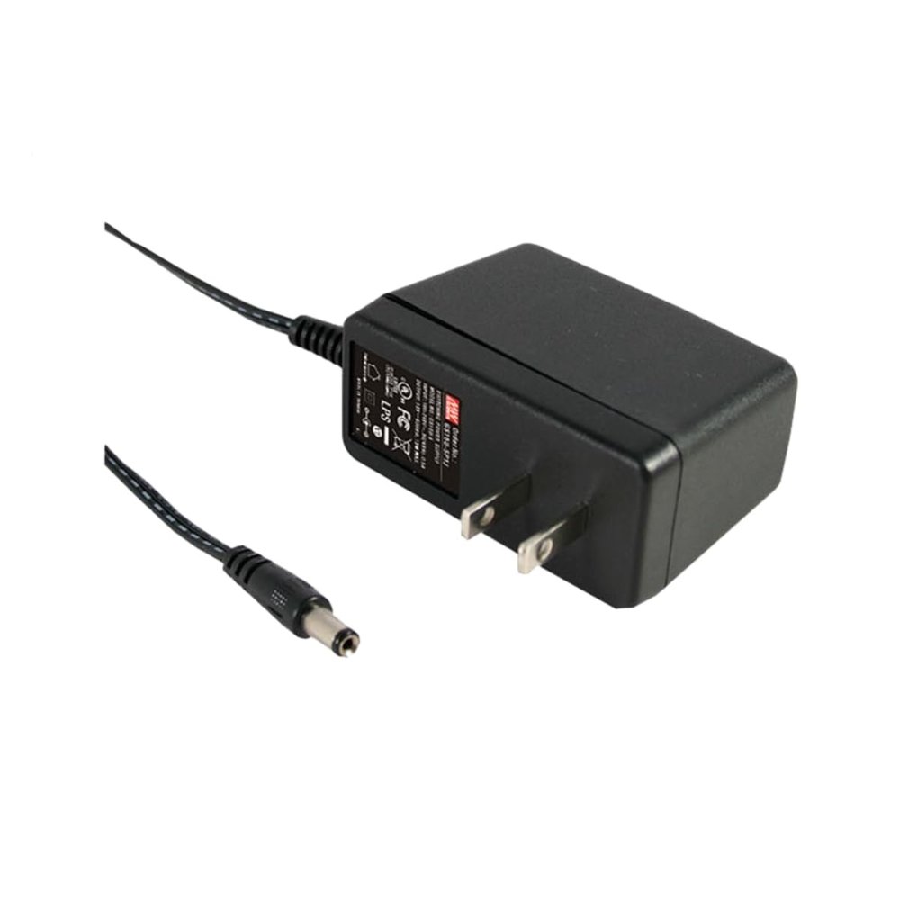 Mean Well GS Series 15W 24V 0.625A Power Supply Adapter, GS15E-6P1J AC-DC Single Output Industrial Switching Power Supply Driver Converter Transformer