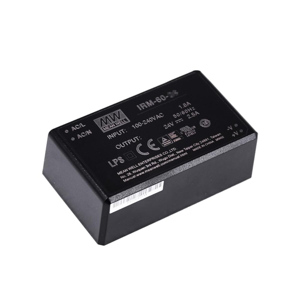 Mean Well IRM 60W 15V 2.5A Switching Power Supply IRM-60-15 PCB Type AC-DC Power Supply Driver Converter Transformer