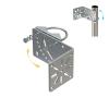 Amazmount Anti Vibration Antenna Mount Hardware Accessories [ Without The Pole ] Mount Pole Holder Antenna Pole Mount Kits view 1