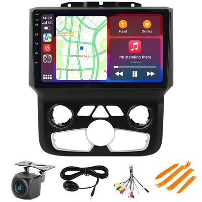 8GB+256GB Biorunn Car Radio Stereo for Dodge RAM 1500 2500 3500 2013-2019 Auto AC, Android 9 Inch 8-Core GPS Navi Car-Play Android Auto Head Unit IPS FM AM RDS SWC DSP 5GWiFi