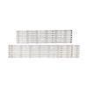 12 PCS LED Strip Fit for Samsung UE55KU6070 UE55JU6750 UE55JU6450U UE55JU6060 UE55JU6480U UE55MU6120K UE55JU6500K UE55MU6220 view 1