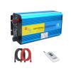 3000 Watt Pure Sine Wave Power Inverter Peak Power 6000W 12V 24V DC to 110V 120V 220V 230V Converter for Family, RV, Off Grid Solar System, Car with Remote Control,24V to 110V view 1