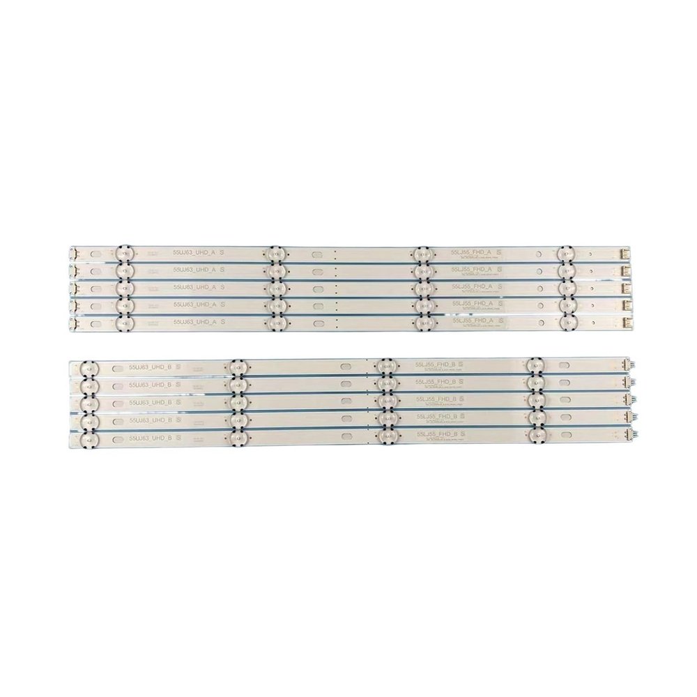 ARICCI LED Backlight Strip 8 Lamp Fit for LG 55" TV Fit for Innotek 55UJ63_UHD_A B 55LJ55_FHD 55UJ635V 55UJ634V 55UJ630V 55UK6100 55UJ6307 55LJ5500(2 Set)