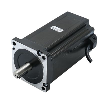 34 Stepper Motor 86X156mm 12.5Nm 6.2A Diameter 14mm Dual Shaft Nema34 Stepping Engine 1700Oz-in For Engraving Machine (Size : 14mm single shaft)