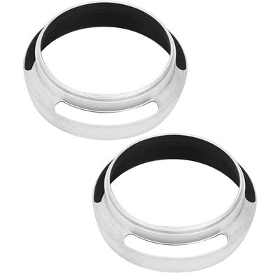Acouto Aluminium Alloy Hollow Out Lens Hood 58mm forCamera, Prevents Reflection & Damage, Enhances Imaging Quality with Lens Cover