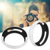 Acouto Aluminium Alloy Hollow Out Lens Hood 58mm forCamera, Prevents Reflection & Damage, Enhances Imaging Quality with Lens Cover view 2