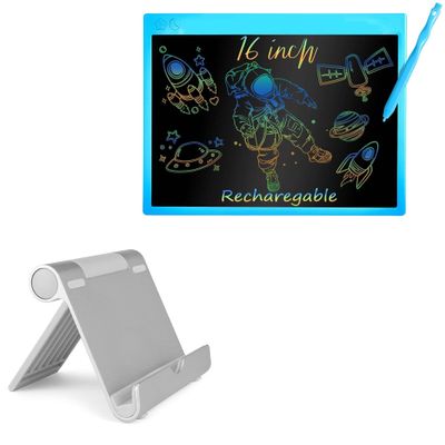BoxWave Stand and Mount Compatible with Bravmate ZH16 (16 in) - VersaView Aluminum Stand, Portable, Multi Angle Viewing Sturdy