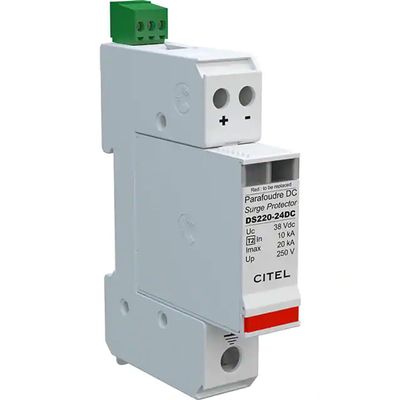Citel 24 VDC DIN Rail Network Surge Protection Device 20kA Surge