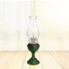 SaditY Clear Glass Lamp Chimney Glass Kerosene Lamp Shade Oil Lamp Covers Clear Crimped Top Hooded Candle Holder Cover Replacement for Antique Vintage Chamber Lamp Transparent view 2