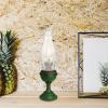 SaditY Clear Glass Lamp Chimney Glass Kerosene Lamp Shade Oil Lamp Covers Clear Crimped Top Hooded Candle Holder Cover Replacement for Antique Vintage Chamber Lamp Transparent view 4