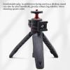 Acouto 1KG Load Capacity Tripod, Non Slip Silicone Pad, Snap Storage, Aluminum Alloy and ABS Housing, Multipurpose, for Cameras, Phones, Projectors view 4