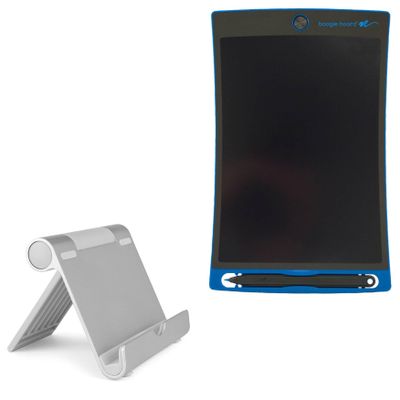 BoxWave Stand and Mount Compatible with Boogie Board J32220001 (8.5 in) - VersaView Aluminum Stand, Portable, Multi Angle Viewing Sturdy