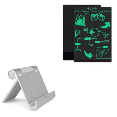 BoxWave Stand and Mount Compatible with Amoretti Sonnet Writing Tablet (9.5 in) - VersaView Aluminum Stand, Portable, Multi Angle Viewing Sturdy