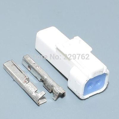 SaditY Aircus 2 Pin Way Male Or Female Automotive Connector Plug Housing For JST 02R-JWPF-VSLE-S 02T-JWPF-VSLE-S - (Color Name: 30sets female), style