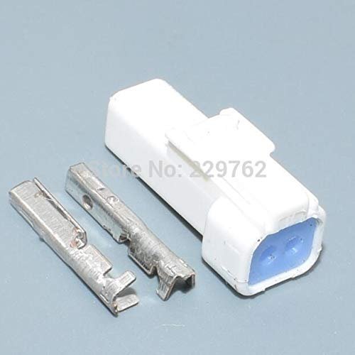 SaditY Aircus 2 Pin Way Male Or Female Automotive Connector Plug Housing For JST 02R-JWPF-VSLE-S 02T-JWPF-VSLE-S - (Color Name: 30sets female), style