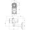 CNB Long Range IR Bullet CCTV Camera BE4810NCR 550TVL 7.5-50mm, ICR, Built-in Fan & Heater 12V DC view 4