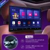 15.6 Inch 4K Android 11.0 Multifunction Car TV Back Seat, 5G WiFi Headrest Monitor Tablet Touch Screen 1080P Bluetooth/USB/SD/HDMI in+Out/FM/Mirror Link/Airplay Video Player (2Ram 32Rom(2Monitors)) view 3