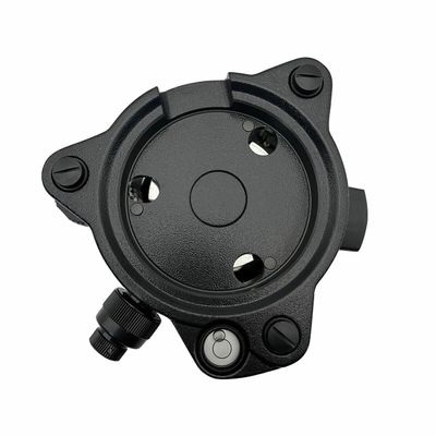New Black Three-JAW Tribrach with Optical Plummet for Total Station Surveying