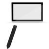 BoxWave Stylus Pouch Compatible with Interelectronix IX-TP104 - Stylus PortaPouch, Pen Stylii Holder Carrier Portable Self-Adhesive - Jet Black view 1
