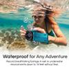 Minolta Waterproof Camcorder  4K Ultra HD Video, 56MP Photos, 18X Zoom, 3-inch LCD Screen, Time Lapse, Loop Recording, Photo Burst, Anti-Shake, Webcam Mode, HDMI/USB (Blue) view 4