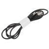 PartyKindom 3rolls Self-Adhesive Hook and Loop Cable Organizer Strip Cord Management Ties for Home Office and Outdoor Use Flexible Reusable Nylon Design White view 3