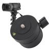 Tripod Head Leveling Base Camera Leveler, Leveling Base with Bubble Level, 1/4in 3/8in Thread, + / - 5 Precise Angle Adjustment for Macro Panoramic Photography view 1
