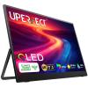UPERFECT 17.3'' 4K Portable Monitor QLED, 500 Nits 100% DCI-P3 UHD FreeSync HDR 2 Speakers Eye Care Travel Monitor, 2 Fully Functional Type-C Port & HDMI for Laptop PC Phone, VESA & Stand view 1