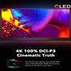 UPERFECT 17.3'' 4K Portable Monitor QLED, 500 Nits 100% DCI-P3 UHD FreeSync HDR 2 Speakers Eye Care Travel Monitor, 2 Fully Functional Type-C Port & HDMI for Laptop PC Phone, VESA & Stand view 3