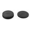 2 Pack Rear Lens Cap and Camera Body Cap Cover Kit for Canon EOS M200 M100 M50 M50 Mark II M10 M5 M6 M6 Mark II M3 M2 M and More EF-M Mount Mirrorless Camera and Lens view 4