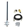 ADS-B Antenna 1090MHz 978MHz Antenna N-Type Female Omnidirectional Fiberglass Indoor/Outdoor High Gain 6DBi ADS-B Receiver RTL SDR Software Defined Radio USB Stick Dongle Tuner Receiver view 1
