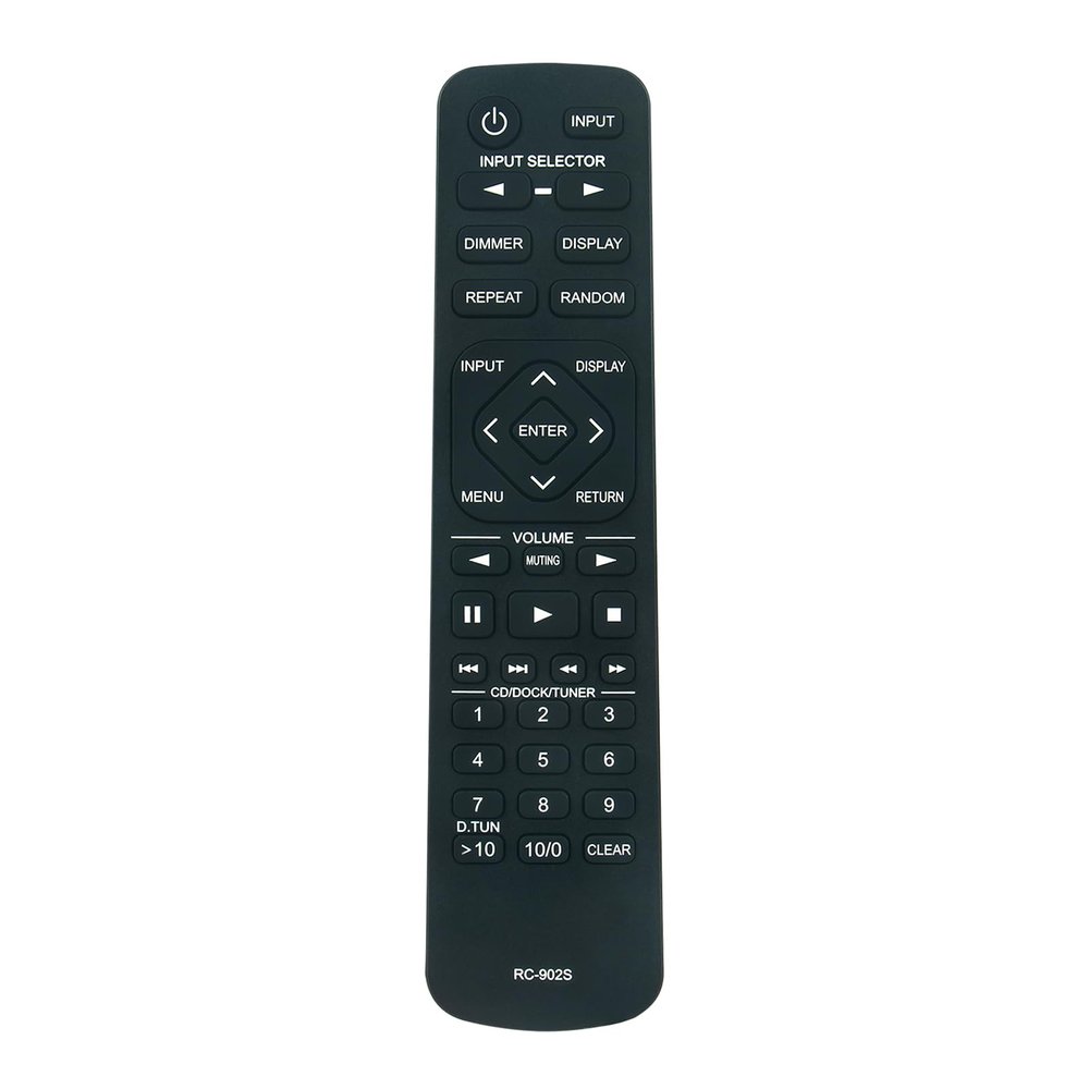 Allimity RC-902S Replaced Remote Control Fit for ONKYO Stereo Receiver A-9010 A9010, black