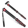 Manbily Camera Monopod, C-666L 32mm Tube Carbon Fiber Monopod with Walking Stick Handle, Portable Compact Lightweight for DSLR Cameras Canon Sony Nikon Travel view 1