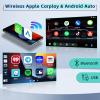 Inefala [8 Core 4+64G] Android 15 Car Radio for Honda CRV 2007-2011 with Carplay Android Auto, 9 Inch HD Touchscreen Car Stereo with GPS WiFi Bluetooth5.0 FM/RDS 32EQ/DSP 59UI SWC Backup Camera MIC view 3