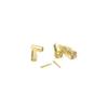 1pcs SMB Female RF Coax Connector Crimp for RG316 RG174 LMR100 Straight Goldplated view 1