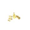 1pcs SMB Female RF Coax Connector Crimp for RG316 RG174 LMR100 Straight Goldplated view 4