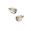 1pcs RP-TNC Male Plug Switch SMA Female Jack RF Coax Adapter convertor Straight Nickelplated view 2