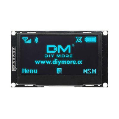 YOURRYONG 2.42 inch OLED display module 128 x 64 SPI LCD screen serial port SSD1309 driver (blue)