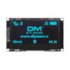YOURRYONG 2.42 inch OLED display module 128 x 64 SPI LCD screen serial port SSD1309 driver (blue) view 1