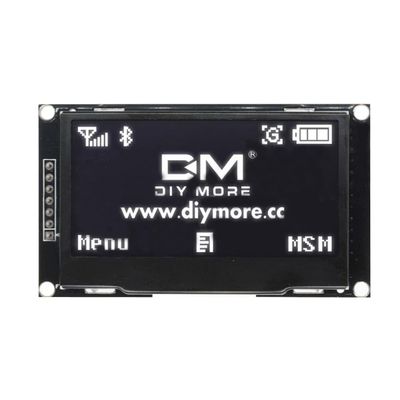 2.42 inch OLED display module 128 x 64 SPI LCD screen serial port SSD1309 driver (white)