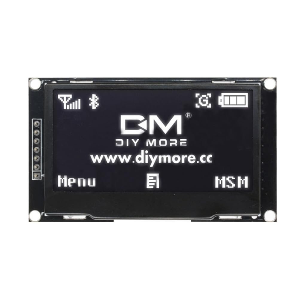 2.42 inch OLED display module 128 x 64 SPI LCD screen serial port SSD1309 driver (white)