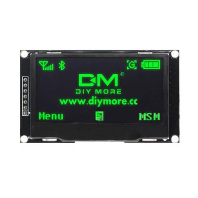 2.42 inch OLED display module 128 x 64 SPI LCD screen serial port SSD1309 driver (green)