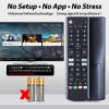 AKB76037601 Remote Control Replacement fit for LG TV 2021 Model LED HD 4K Smart UHD HDTV with Prim-Video Disny Netflx Channels Buttons 43UP7000PUA 32LM627BPUA 32LM577BPUA 43UP8000PUR 50UP8000PUR view 4