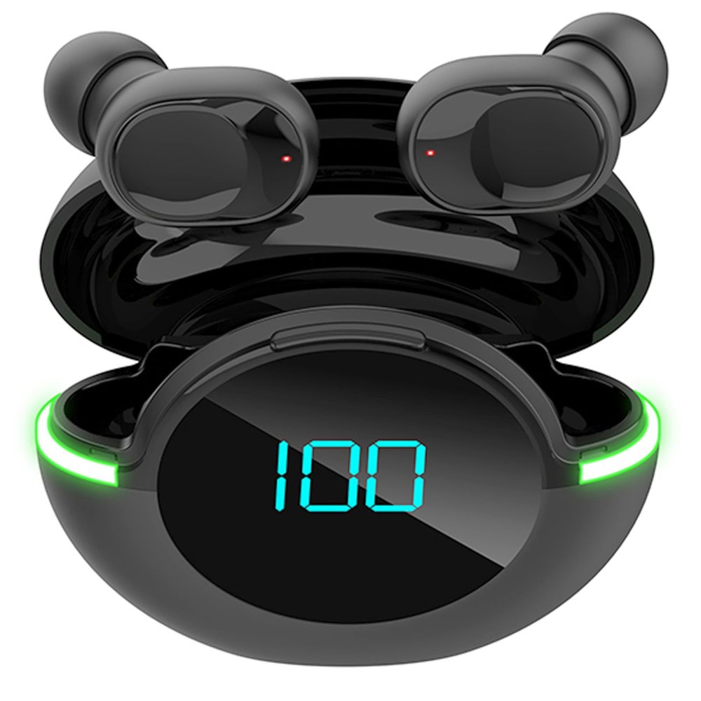 2024 Version True Wireless Bluetooth Earbuds with Charging Case Compatible with Apple & Android, Dual Connect, Built-in Microphone, Stereo Sound in-Ear Bluetooth Headphones Headset - Model 15