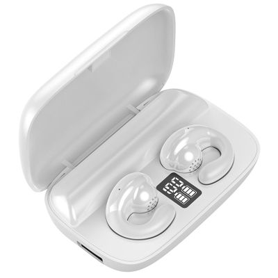 2024 Version True Wireless Bluetooth Earbuds with Charging Case Compatible with Apple & Android, Dual Connect, Built-in Microphone, Stereo Sound in-Ear Bluetooth Headphones Headset - Model 19