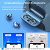 2024 Version True Wireless Bluetooth Earbuds with Charging Case Compatible with Apple & Android, Dual Connect, Built-in Microphone, Stereo Sound in-Ear Bluetooth Headphones Headset - Model 19 view 2