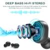 2024 Version True Wireless Bluetooth Earbuds with Charging Case Compatible with Apple & Android, Dual Connect, Built-in Microphone, Stereo Sound in-Ear Bluetooth Headphones Headset - Model 5 view 4
