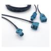 AJOHBM 1Pcs RCA Male Plug to Fakra Z Male/Female Video Cable Adapter RG174 Pigtail Car Parking Reversing Rear View Camera Adapter Cable (Color : RCA M to EX FakraZ M, Size : 7M) view 3