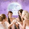QICAIYUN Love You to The Moon and Back Backdrop Purple Background Stars and Moon Background Adults Newborn Kids Birthday Party Decorations Baby Shower Portrait Backdrop YUNTKYC003 view 4