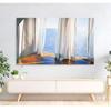 ABANO TV Covers Dust Cover Cloth, Sea Breeze/Warm Sun Computer TV Display Dust Cover Decorative Paintings TV Display Protectors Art TV Screen Dust Proof Protect TV Covers view 2
