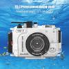 Andoer TG7 Camera Waterproof Case Housing Case for Action Camera Underwater 60m/195ft Diving Protective Case with 52mm Threaded Interface & 67mm Lens Adapter Compatible with Olympus TG-7 Camera view 2
